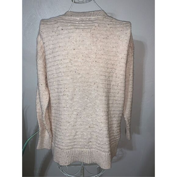 NEW WITH TAGS Old Navy Women’s Size small Tunic Length  Sweater biege - Picture 4 of 4